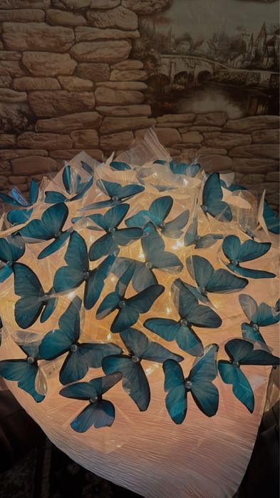 Букеты из бабочек на заказ