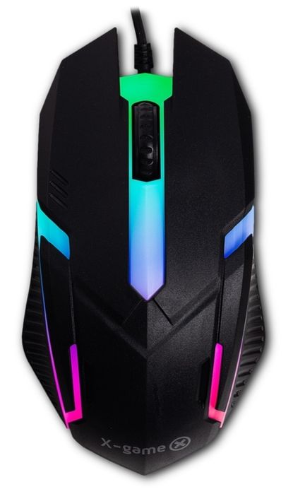 Мышь X-Game XM-770OUB черный, игровая мышка