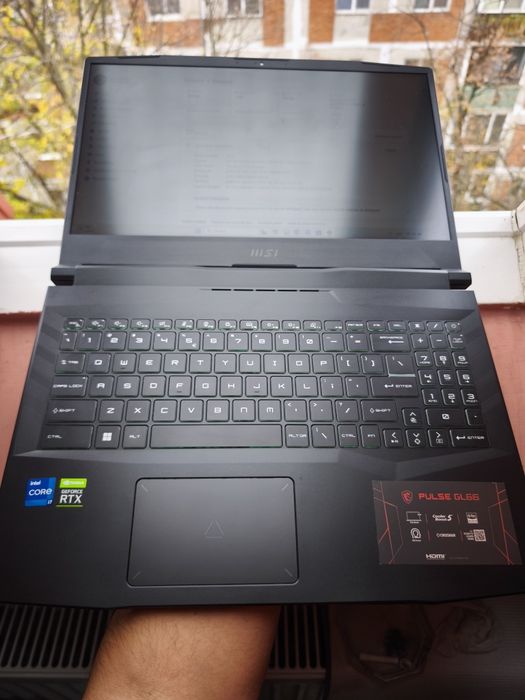 MSI Pulse GL66 – i7‑11800H, 16GB RAM, RTX 3050 4GB, 1TB SSD – Gaming L