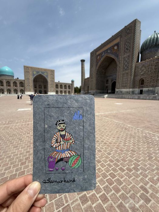 Men — Grigoriy, va Samarqand men uchun jonli kitobdir avtorlik ekskurs