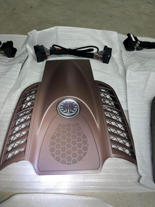 Ceas chrono crono porsche cayenne 2011-2018 interior bord nou kit comp