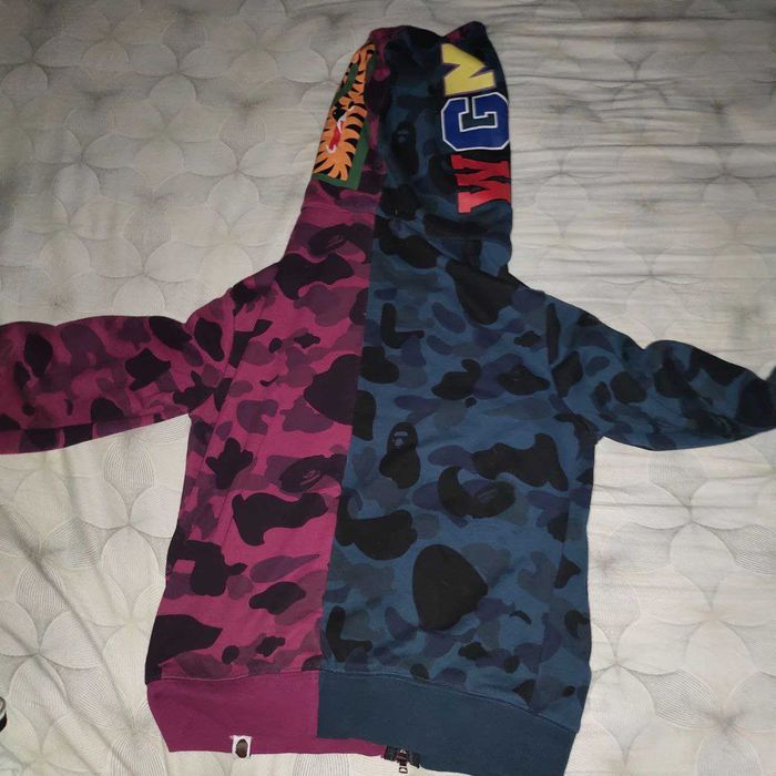 bape longsleeve + zip up + bape mastermind. лонг, майка и зипки