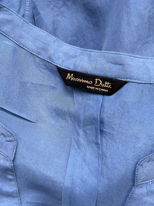 Елегантна пола с висока талия Zara & копринена туника Massimo Dutti