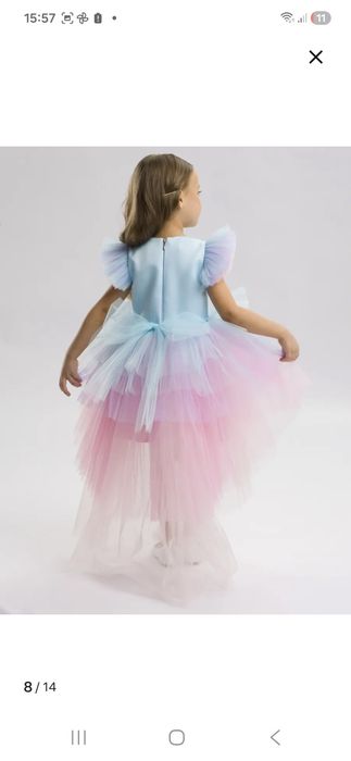 Праздничное платье для девочки от Lelukids