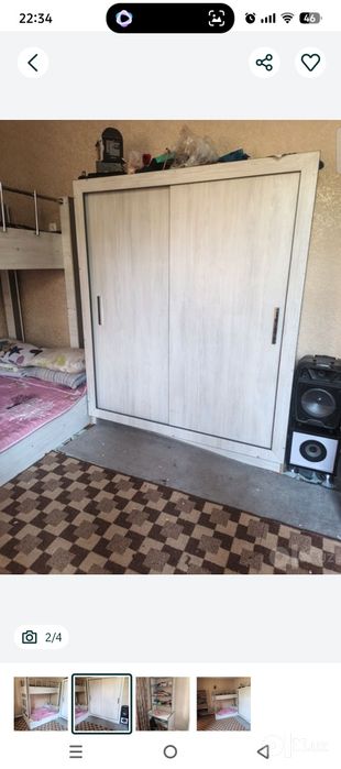 Mebel parta shkaf 2yarusniy kravat