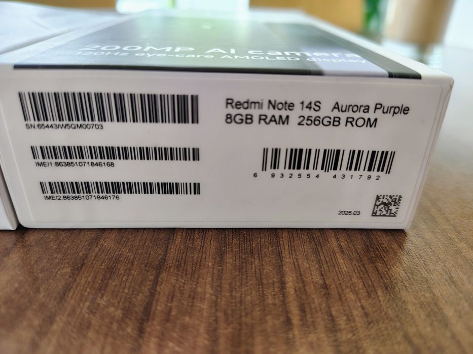 Redmi Note 14S 256/8