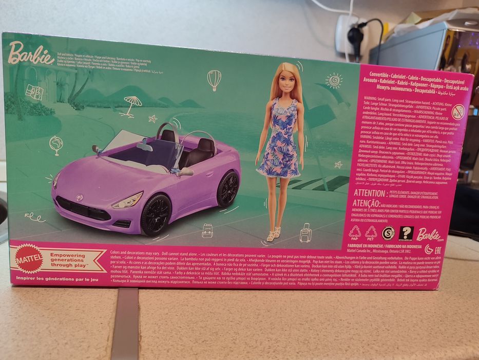 Барби   с   кола