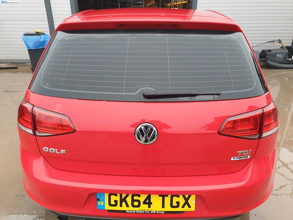 Haion Hayon Portbagaj Dezechipat cu Luneta Geam Sticla Volkswagen Golf 7 Hatchback 2013 - 2020 Culoare LY3D [Q0424]