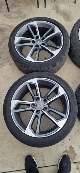 Jante Audi B9  R18 S-LINE + Pirelli P7 245/40 R18 – IMPECABILE