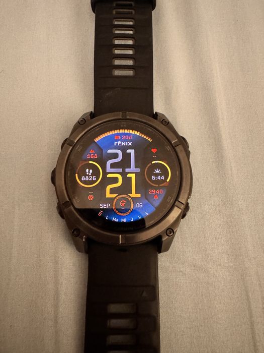 Garmin Fenix 8 51 mm , Titanium Saphire