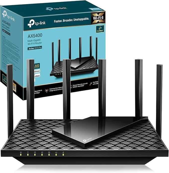 WIFI 6 роутер TP-Link Archer AX72 c USB3