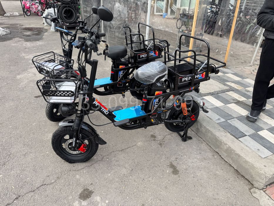 Электровелосипед Monster Pentro • до 160км • идеально для курьеров