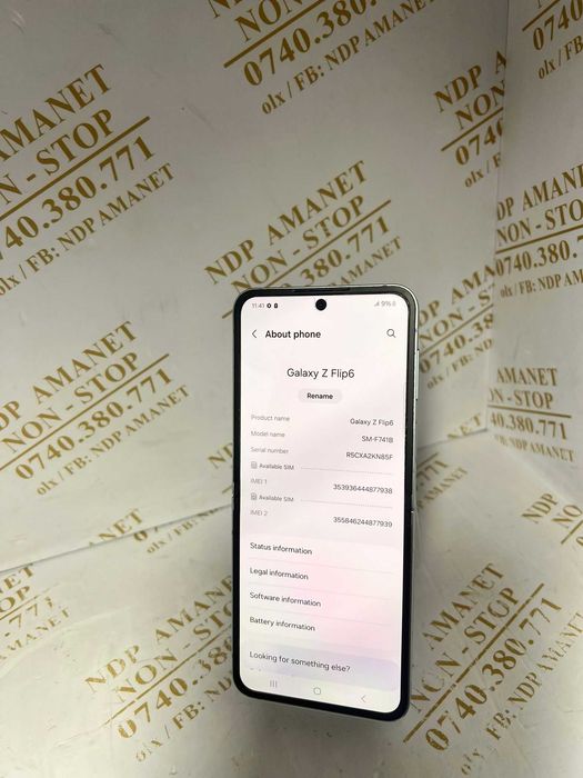 NDP Amanet Calea Mosilor 298  SAMSUNG Z FLIP 6 (35528)