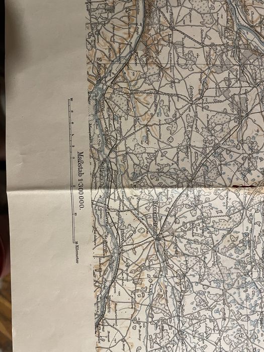 Съара тактическа карта на Париж