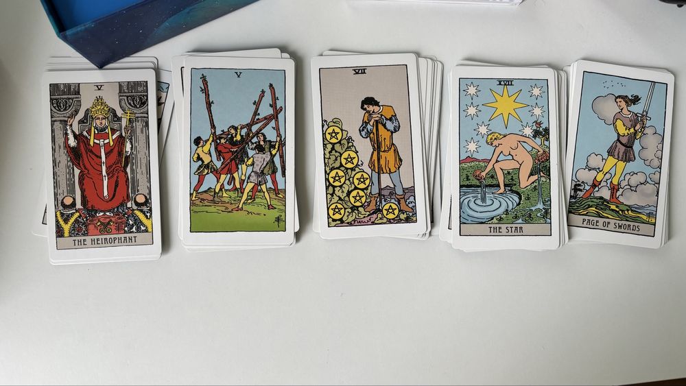Таро карти The classic Rider Waite Smith Tarot