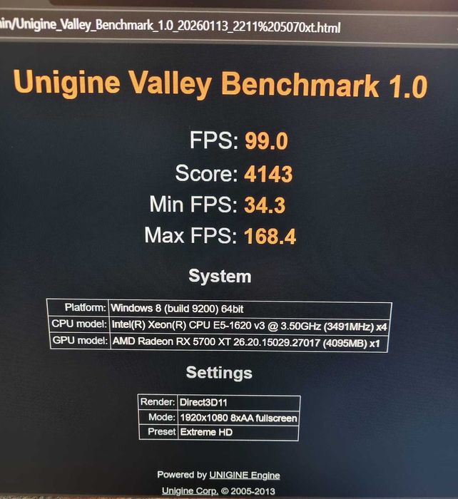 PC Gaming RX 5700 XT 16Gb 512 SSD Radeon