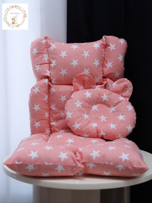 Матрас и ортопедическая подушка для коляски