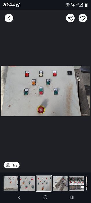 Panou electric comandă