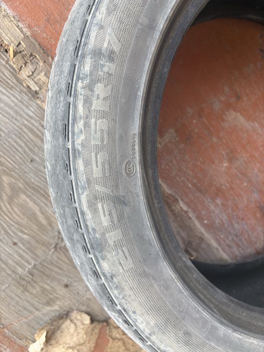 Шины всесезонка б/у 215/55 R17