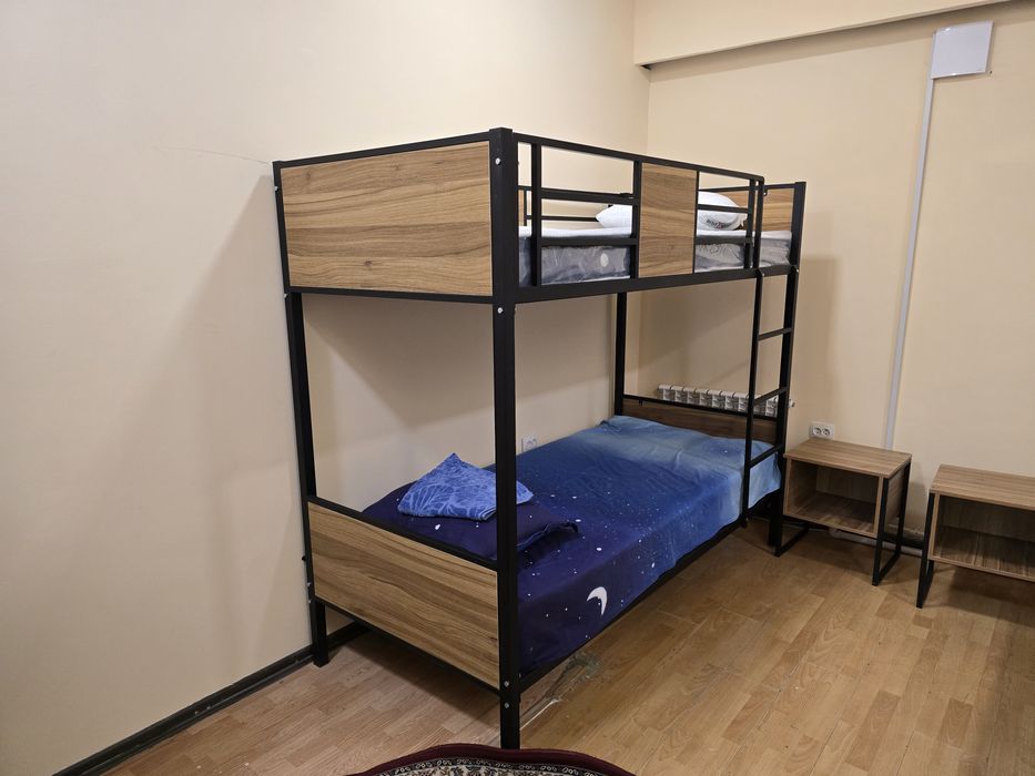 Двухъярусная кровать. Детский кровать ikki etaj kravat