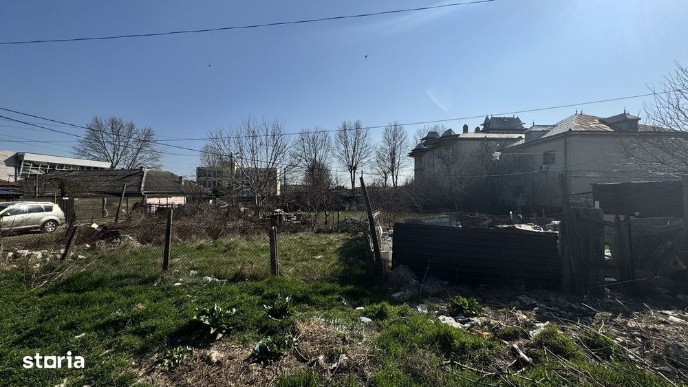I.C.Bratianu teren intravilan 1028 mp dubla deschidere