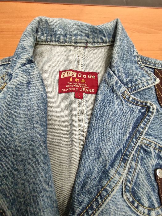 Джинсовый пиджак"L"