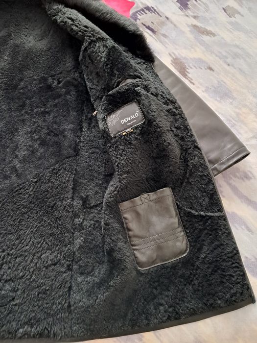 Мужская кожаная дубленка