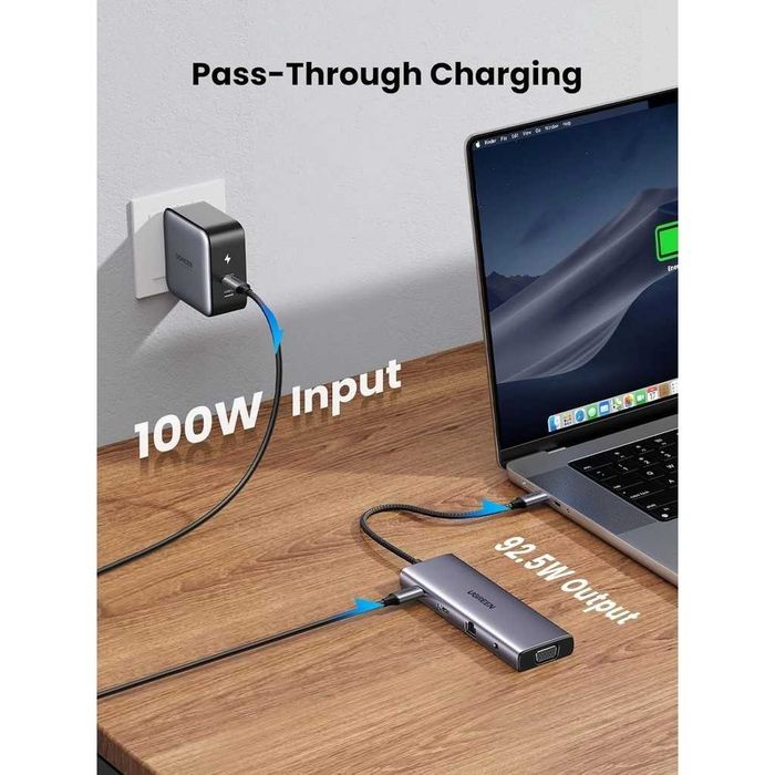 UGREEN 10-in-1 USB-C Hub — универсальная док-станция для ноутбуков