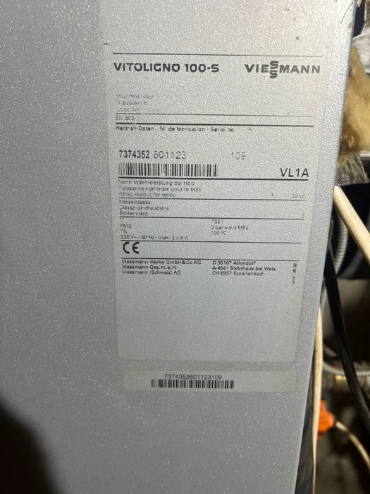Centrala visseman vitoligno 100s 30 KW