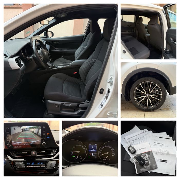 Toyota Chr 1.8 Hibrid 122 cp An 2021  in GARANTIE 76.000Km Led Navi Distronic  RAR + Roti iarna