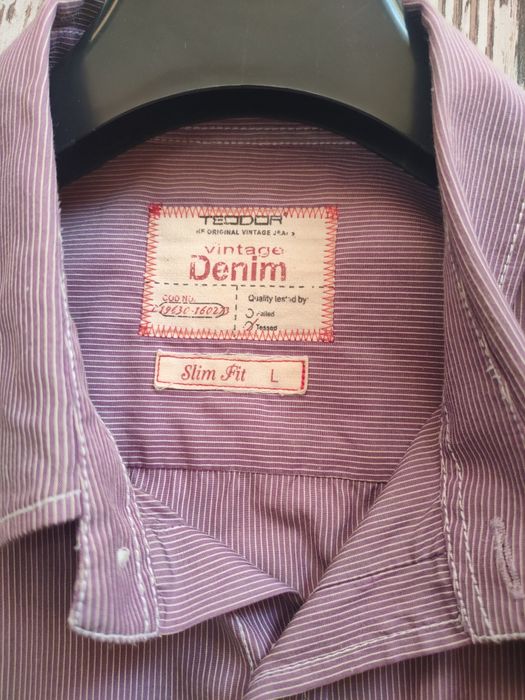 !!!2 броя мъжки ризи ТЕОДОР и Wrangler в отлично състояние!!!
