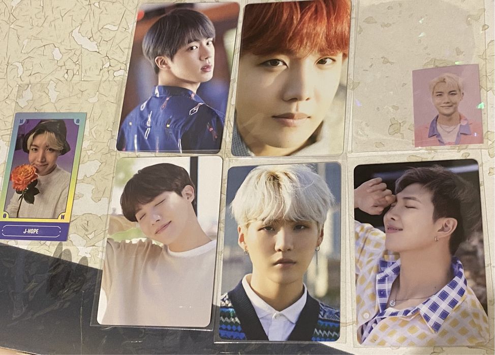 официальные карты bts