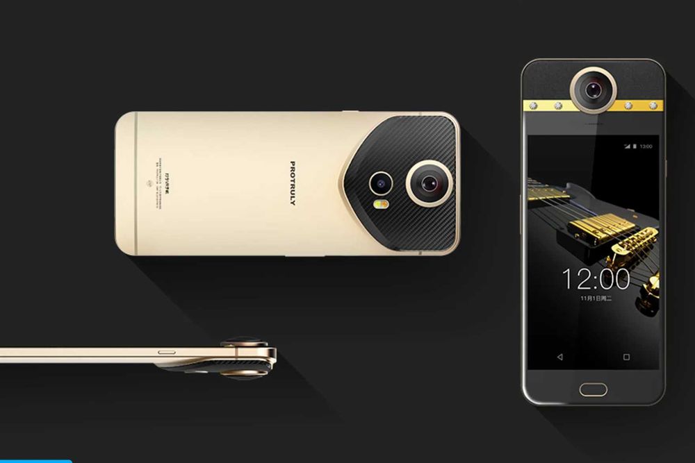 Protruly – Telefon UNIC cu Cameră 360° VR – Obiect de Colecție / Raritate