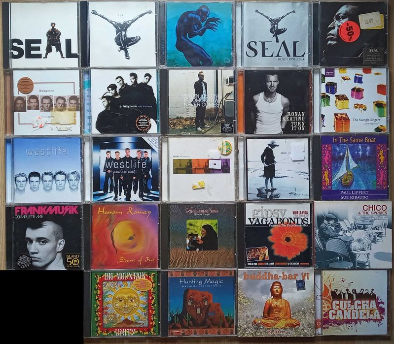 cd-uri cu muzica diverse
