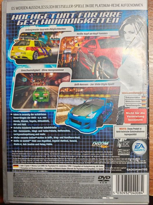 Need For Speed Underground  PlayStation 2