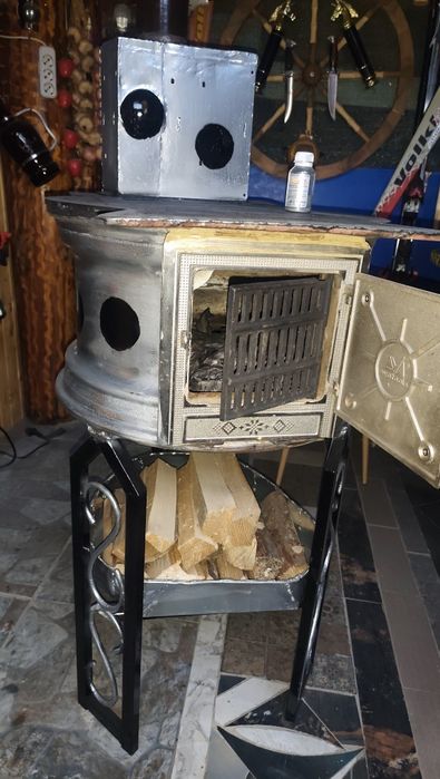 Soba rustica de curte artizanala