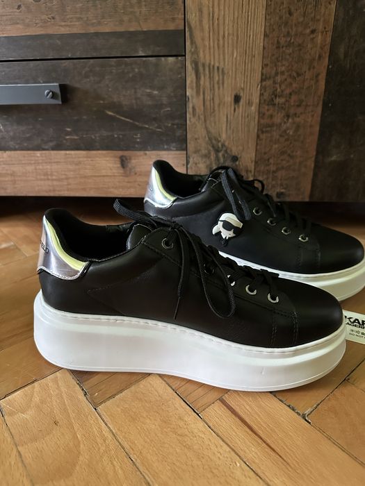 Оригинални кожени маратонки Karl Lagerfeld