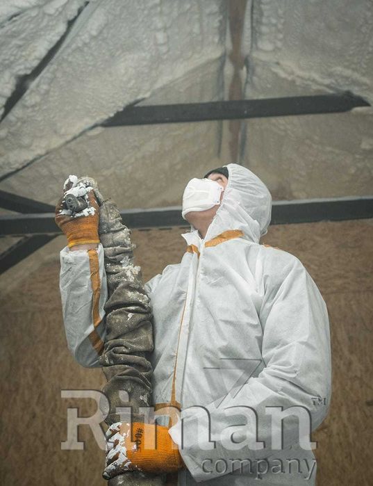 Компания "Риман" Утепление ППУ (Риберг) вашего дома.