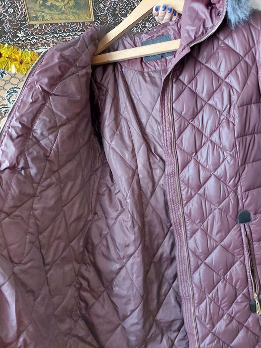 Зимняя теплая куртка 50-52 .