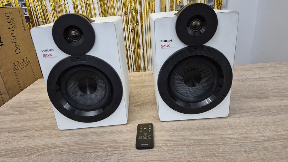 Boxe active Philips S5Xv,wireless studio speakers