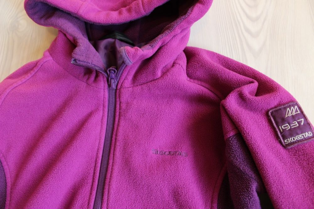 Geaca fleece copii munte/iarna SKOGSTAD - Norvegia, marime 10
