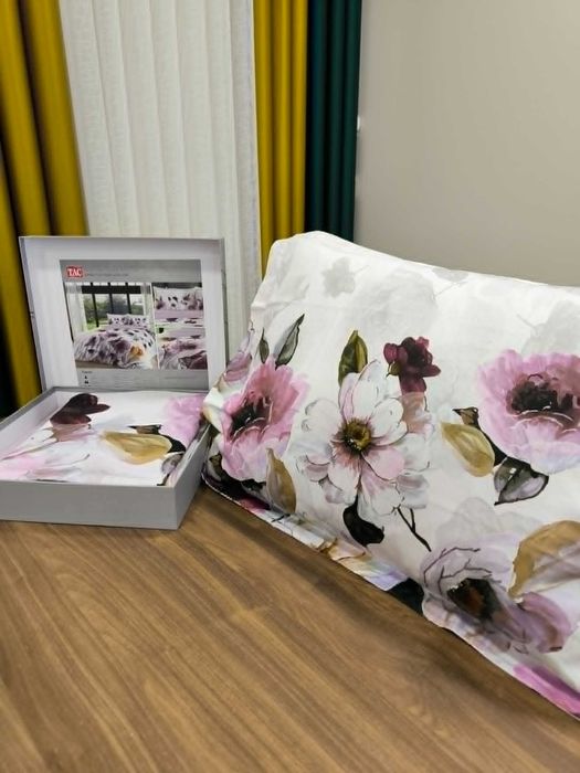 TAC-спални комплекти от памучен сатен, премиум качество,двоен