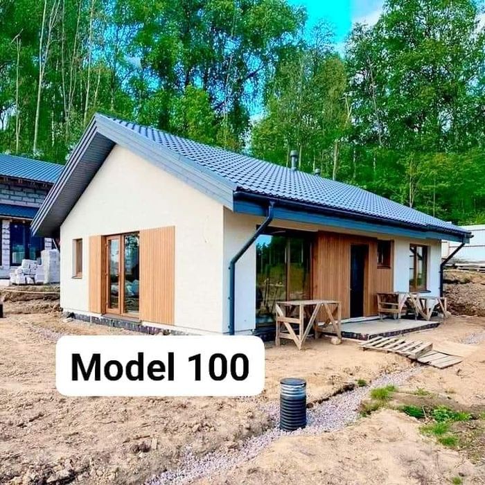 Case din panouri sandwich pe structura,Metalica la cheie