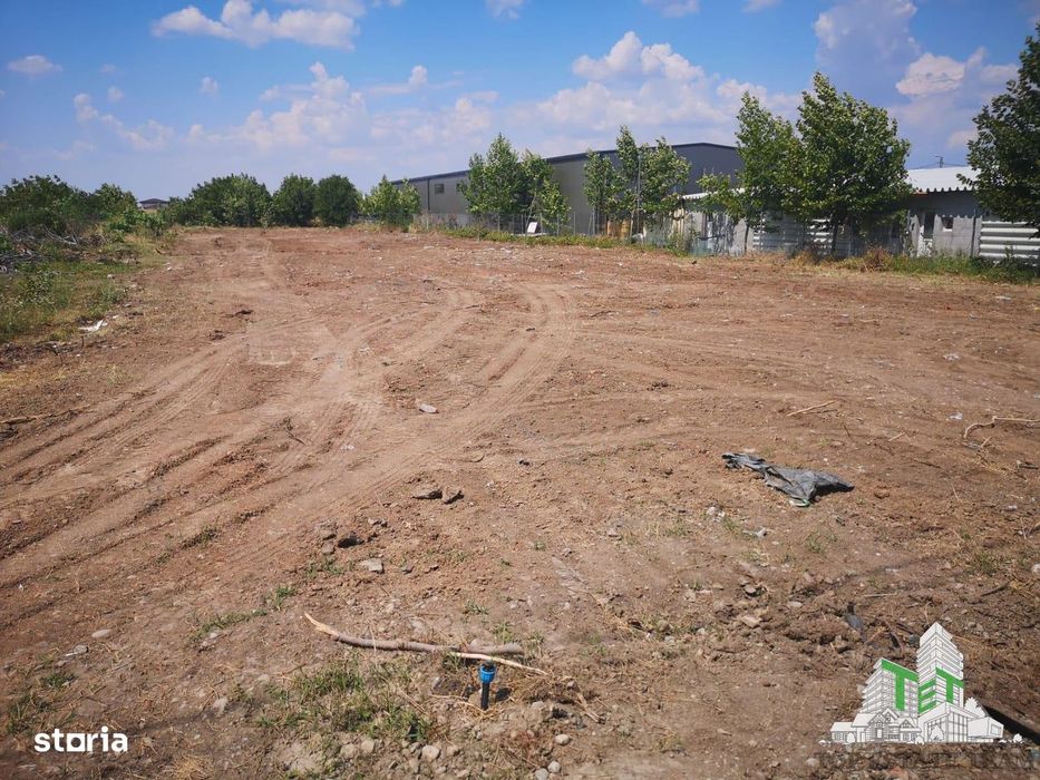 Teren 3096mp Otopeni - la asfalt, 27m deschidere