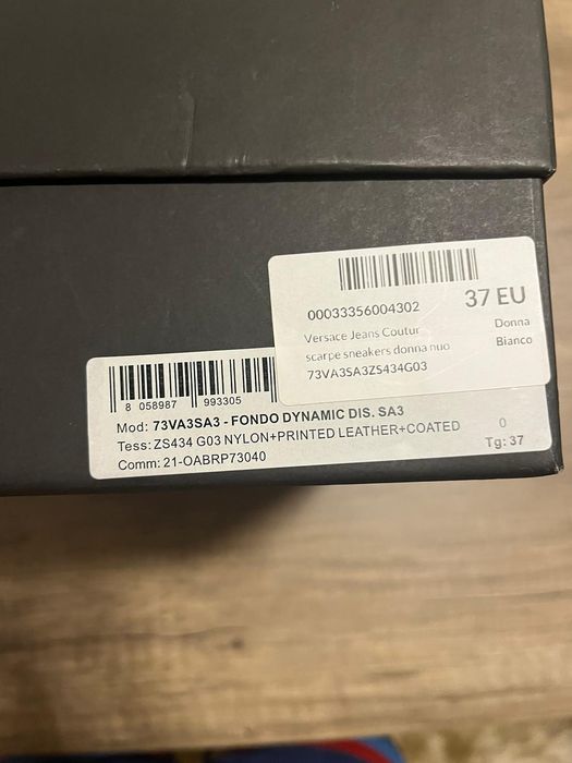 Adidașii Versace Originali