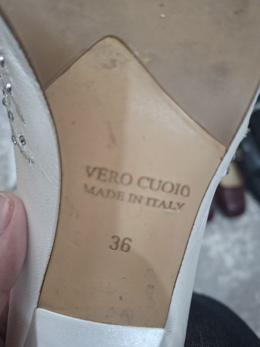 Туфли вечерние, можно как свадебное