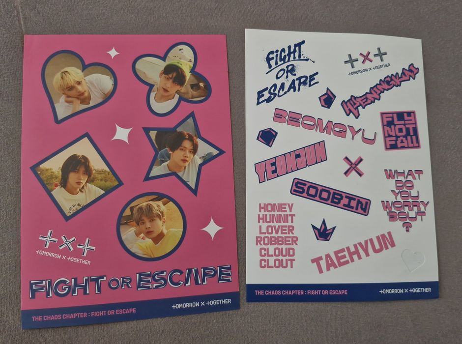 Txt - Fight or Escape; Fight version