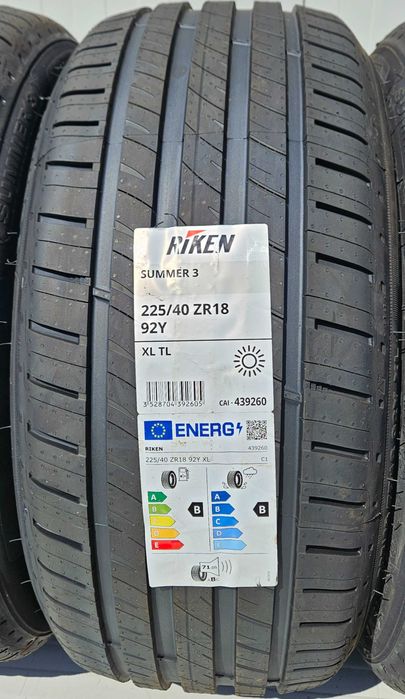 225/40 R18 92Y XL RIKEN (By Michelin) B/B/71 Anvelope de vara protectie janta