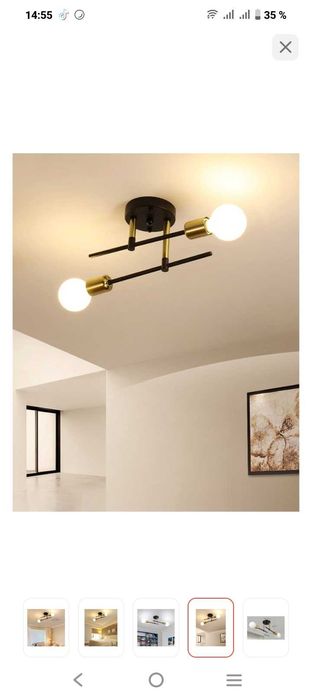 Люстры потолочные стиль лофт.