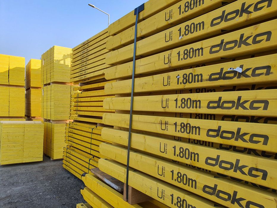 Montanti zincati cu cioc 50 cm, distantieri metalici cofraj, pene